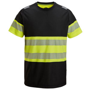 Camisetas de alta visibilidad personalizadas al por mayor para la construcción, ropa de trabajo de manga larga, camiseta reflectante de seguridad de alta visibilidad para hombre. - Product Image 1