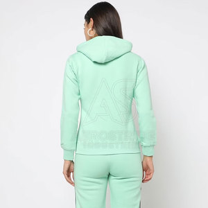 Pro Level Winter <b>Women's</b> Jogger Set 100% Cotton Durable Fabric Hooded Design Drawstring Closure-<b>Lightweight</b> Breathable for Daily - Product Image 4