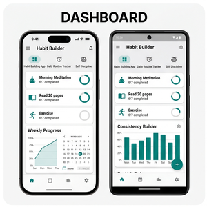 Application RoyalCraft Habit Building – Suivi de la routine quotidienne, planificateur d'objectifs et créateur de habitudes positives IOS/Android/Linux/Mac - Product Image 1