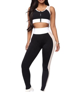 Conjunto de Yoga para Mujer de 2 Piezas, Ecológico, de Secado Rápido, Transpirable, Tejido Elástico, Ropa Deportiva, Ropa de Gimnasio, Ropa Deportiva Cómoda - Product Image 6