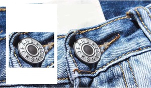 Pantalones Cortos de Mezclilla para Hombre, Talla Grande, Verano, Azul Lavado, Corte Recto, Ajustados, Transpirables, de Alta Calidad, Personalizados - Product Image 3
