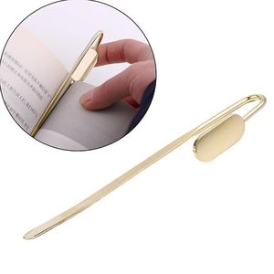 Marcapáginas de Cuello de Cisne con Gancho Liso, Marcapáginas Metálico Hecho a Mano con Acabado Dorado, Lindo Regalo para Amantes de los Libros, Accesorios de Lectura - Product Image 3