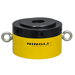 Cilindro Hidráulico de Acción Simple CLP con Tuerca Autoblocante, Gato Hidráulico Delgado, Componente Industrial, Cilindro Autoblocante Separado - Product Image 1