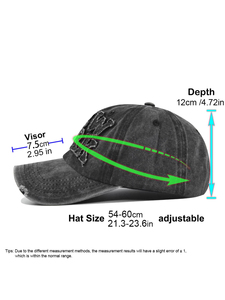 หมวกเบสบอลแบบวินเทจคุณภาพสูงสั่งทำได้ ลุคสบายๆ สปอร์ต แฟชั่นสไตล์ Dad Hat ผ้าฝ้าย 100% สำหรับผู้ชายและผู้หญิง - Product Image 6