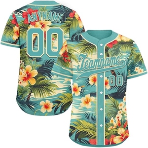 Maillot de baseball personnalisé par sublimation – Vêtement de performance durable pour clubs et équipes scolaires - Product Image 1