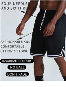 Service OEM disponible, vente chaude, shorts de basket-ball pour hommes, style moderne, luxe haut de gamme, coupe parfaite, tendance de la mode - Product Image 6