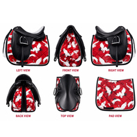 Customized New Design <strong>Top</strong> Quality Fashion Bareback Horse Saddle <strong>Pads</strong> Equestrian Riding Saddle <strong>Pad</strong>