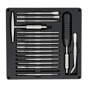 Kit de Destornilladores de Acero Inoxidable Ariston International con Puntas Intercambiables para Cirugía Ortopédica, Operación Manual, CE - Product Image 2