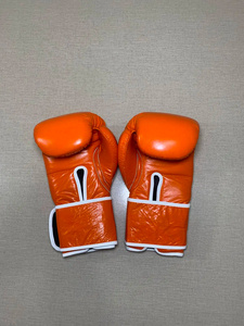 Gants de boxe professionnels en cuir de vachette pur de haute qualité, respirants, avec sangle de poignet réglable, prix de gros RTS, les plus vendus - Product Image 6