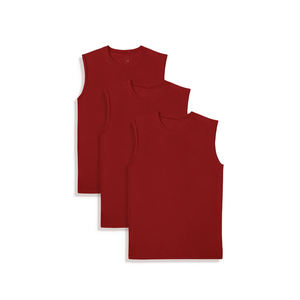 Maillot de basket sans manches personnalisé OEM en mesh, léger et respirant, débardeur de sport pour l'entraînement en salle, la course et le fitness, uniforme d'équipe - Product Image 5