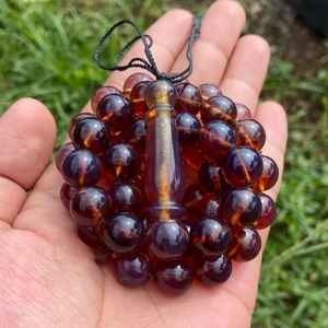 Nouveau design de chapelet Tasbih, vente chaude, qualité supérieure, Tasbeeh 99 pièces, perles de prière islamiques musulmanes, prix bas - Product Image 6