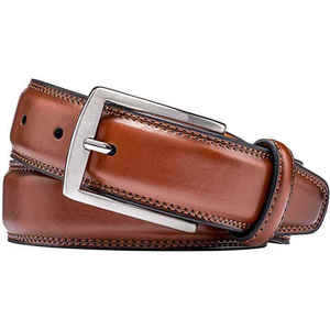 เข็มขัดหนังแท้หัวเข็มขัดโลหะผสม ดีไซน์สั่งทำพิเศษสำหรับผู้ชาย หนังแท้คุณภาพสูง ทนทาน เหมาะสำหรับงานที่เป็นทางการ - Product Image 3