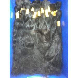 Extensiones de Cabello Humano de Color Claro, Cabello Humano Natural de Una Sola Capa, 10-34 Pulgadas, Origen India, Plazo de Entrega de 4-5 Días - Product Image 4