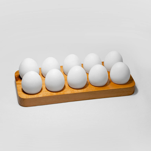 ชั้นวางไข่ไม้ขายดี สำหรับเก็บไข่สด พร้อมงานฝีมือประณีต ราคาประหยัด - Product Image 3