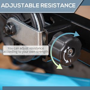 แฮนด์จับปรับระดับได้ เครื่องออกกำลังกายคาร์ดิโอแบบบิดหมุนพร้อมหน้าจอ LCD - Product Image 6