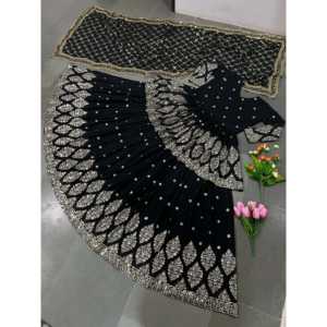 Conjunto de Top Lehenga con Dupatta para mujer - Product Image 2