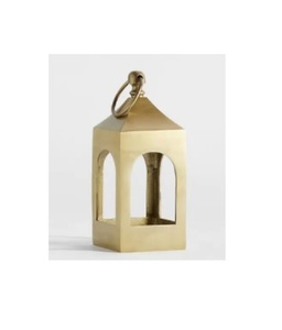 Deluxe Quality Style Galvanized Metal & Glass Lantern Iron Candle Lantern Perfect For Indoor Outdoor Events And Home Decoration - Product Image 6