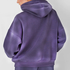 Wholesale New Winter Streetwear Acid Wash <b>Tracksuit</b> for Women Lightweight 100% Cotton Breathable Long Sleeves Fashion - Product Image 2