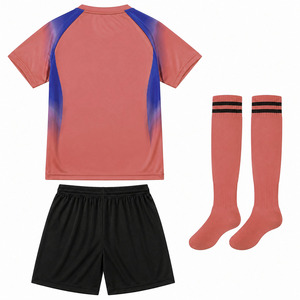 Tenues de football personnalisées imprimées par transfert thermique, modèle haut de gamme, confortables pour l'entraînement, séchage rapide, vente en gros - Product Image 5