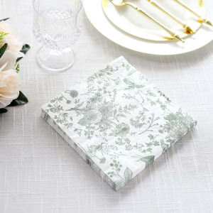 Biodegradable Virgin Wood <b>Pulp</b> 3 Ply Absorbent Disposable Cocktail Use Paper Napkins High Quality Table Napkins Supplier - Product Image 6