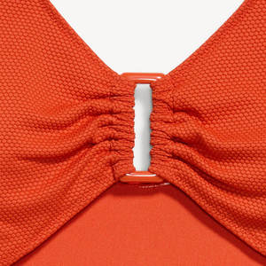 Maillots de bain une pièce pour femmes, couleur unie, 100% polyester - Product Image 5