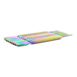 Empujador de Cutículas de Acero Inoxidable de Alta Calidad, Transparente, Ligero, Reutilizable, Doble Uso, Precio al por Mayor, GSI-TZ-576 - Product Image 3