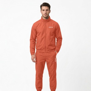 Men Windbreaker Set Custom Embroidery Lightweight Tracksuit Jacket and Pants Private Label Apparel Manufacturer - Product Image 5