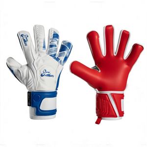 Gants de gardien de but de football professionnels avec paume en latex à forte adhérence et sangle de poignet réglable, gants de gardien de but pour matchs - Product Image 5