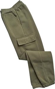 <b>Boys</b> Olive Green Knitted French Terry Zip-<b>Up</b> Hoodie zipper Kids tracksuit In Different Sizes - Product Image 5