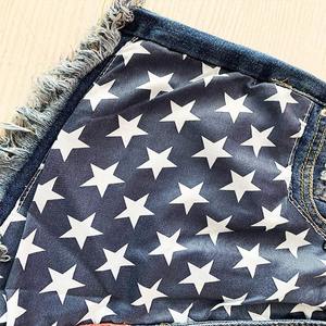 Novedad 2026: Shorts vaqueros vintage de cintura alta para mujer, ajustados, cómodos, hechos a medida en Pakistán. - Product Image 3