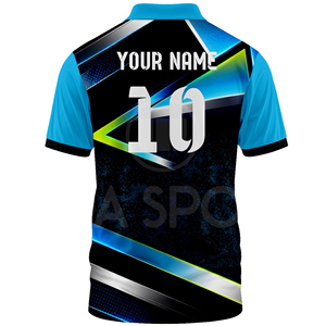 Custom <b>Cricket</b> Shirt Mens Sublimation <b>Cricket</b> Jersey Breathable Quick Dry Fabric Team Uniform Sportswear Supplier - Product Image 3