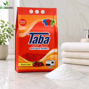 Rose & Oud <b>Detergent</b> Powder 1KG | Deep Cleaning Laundry Blend for Tough Stain Removal Extra Whiteness Fabric Care for Daily Uses - Product Image 2