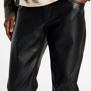 Pantalon en cuir pour homme, coupe slim, cuir véritable de haute qualité, pantalon en cuir d'agneau, meilleur prix - Product Image 4