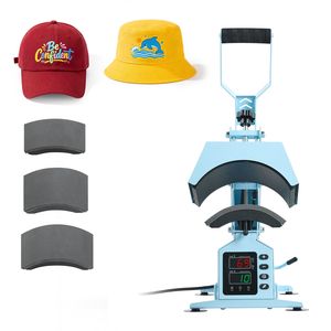 Pressa Termica per Cappelli con Controllo Preciso di Temperatura e Tempo, 4 Piastre Intercambiabili, Stiratore per Cappelli per Uso con Stampante per Cappelli - Product Image 1