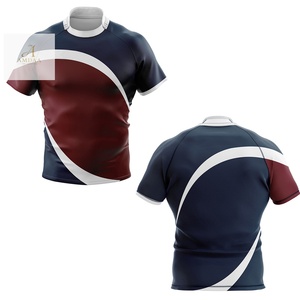 เสื้อรักบี้พิมพ์ลายแบบ Sublimation รุ่นใหม่ล่าสุด ปี 2025 สินค้าขายดี เสื้อรักบี้สำหรับผู้ชาย รับผลิตแบบ OEM ODM - Product Image 5