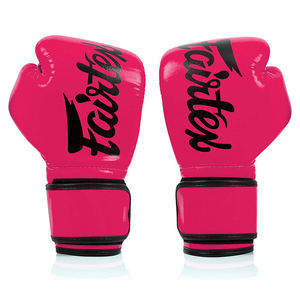 ถุงมือชกมวย Fairtex ระดับมืออาชีพ พร้อมโลโก้และดีไซน์สั่งทำพิเศษ คุณภาพพรีเมียม ผลิตจากหนังแท้ เหมาะสำหรับการฝึกซ้อม - Product Image 2