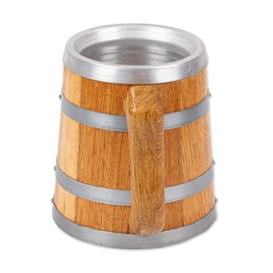 Natural Grain Wooden Eco-Friendly Modern Goblet Elegant Beer Mug Decorative Drinkware for Bar Use Special Occasions and Gifts 45 - Product Image 5