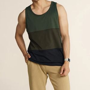 Camisetas de Tirantes Deportivas Básicas para Hombre 2023, Ropa Deportiva Informal de Alta Calidad, Color Sólido, Talla Personalizada, Transpirable, Tejido Ecológico - Product Image 2
