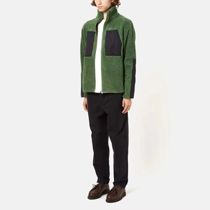 Chaqueta de Forro Polar Personalizada para Hombre, Estilo Casual Holgado con Cuello Alto para Uso Diario, Nueva Colección de Invierno - Product Image 6