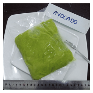 Puré de Aguacate Congelado IQF, Pulpa de Aguacate Hass, Ingrediente Verde Natural para Smoothies, Base para Helados y Producción de Postres - Product Image 4