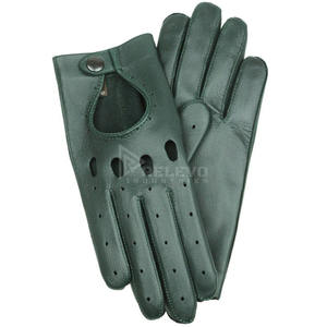 Guantes de Motocicleta Largos de Cuero Personalizados con Logotipo, Equipo de Protección para Carreras, Guantes de Motociclista Transpirables de Piel de Vaca, Directo de Fábrica - Product Image 5