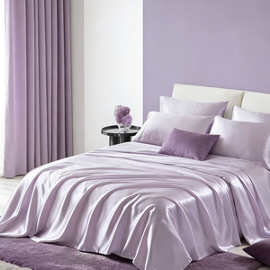 Luxury Summer 100% Bamboo Fiber Queen or Kind Size Pillow Case <b>Flat</b> <b>Fitted</b> <b>Sheet</b> Sets - Product Image 3