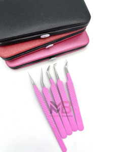 Pinzas antiestáticas de alta temperatura con puntas rectas y finas para un manejo preciso, agarre perfecto, color personalizado - Product Image 5