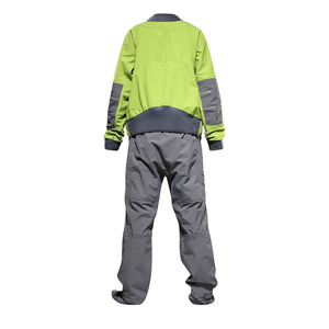 Men's <b>Black</b> And Teal Waterproof <b>Work</b> Coverall Nylon Material With Adjustable Waist And Zippered Front Pocket - Product Image 3