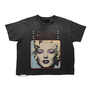 Camiseta de Mujer con Lavado Ácido, 180 GSM, Algodón Premium, Color Beige Vintage, Estampado Gráfico, Logotipo Personalizado, Transpirable - Product Image 5