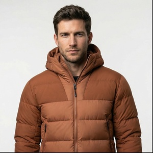 Chaquetas acolchadas con capucha de invierno para hombre, Parkas de plumón gruesas y cálidas de alta calidad para hombre, chaquetas acolchadas para hombre, plumas de pato - Product Image 1