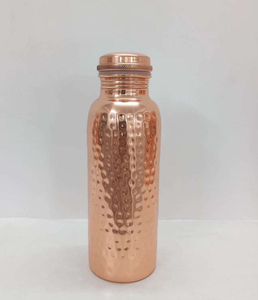 Premium quality copper water <b>bottle</b> for boosting immunity and maintaining digestive health with elegant antique finished - Product Image 4