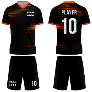Uniforme de football personnalisé professionnel avec logo sur mesure, unisexe, de haute qualité, léger, respirant, séchage rapide - Product Image 3