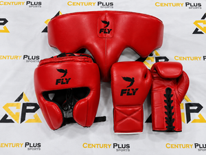 Customized Hot Selling Premium Quality Genuine Cowhide Leather <b>Boxing</b> Custom Made <b>Sparring</b> <b>Set</b> For <b>Boxing</b> Training Unisex - Product Image 1