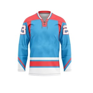 Jersey de Hockey sobre Hielo al Por Mayor, Diseño Personalizado, Uniforme de Hockey sobre Hielo Sublimado, Jersey de Hockey sobre Hielo Personalizado, Transpirable, a la Moda 2026 - Product Image 1
